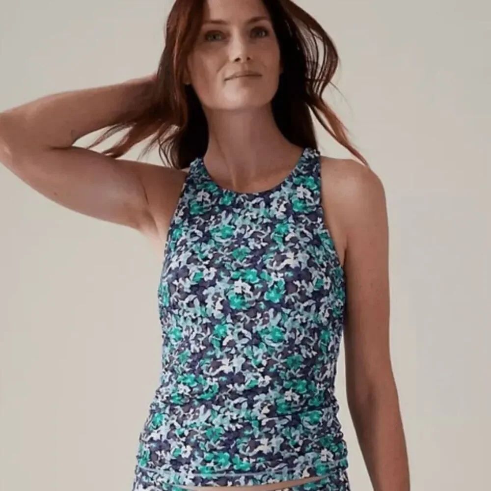 Athleta Maldives Bra Top Tankini size 36 D/DD